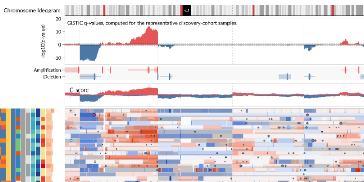 Visualizing ovarian cancer evolutionary states and trajectories