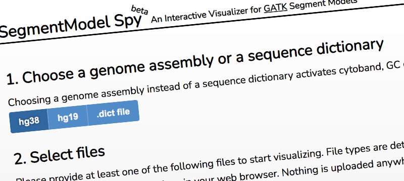 Inspecting GATK copy-number segments, read counts, and allelic counts